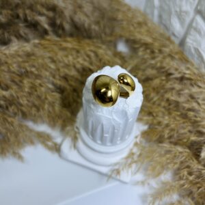 Δαχτυλίδι  Bold Drops  Gold Ρυθμιζόμενο Μέγεθος