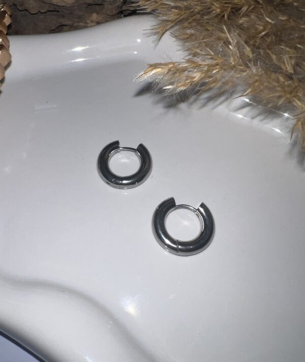 Hoops Silver O