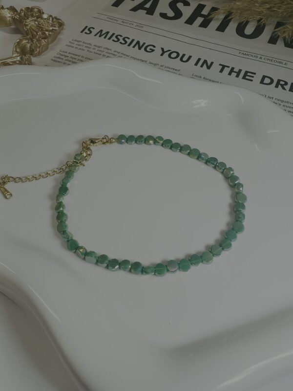 Dark Green Iridescent Crystal