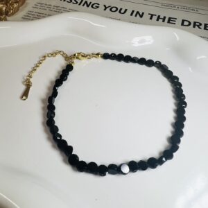 Black Iridescent Crystal