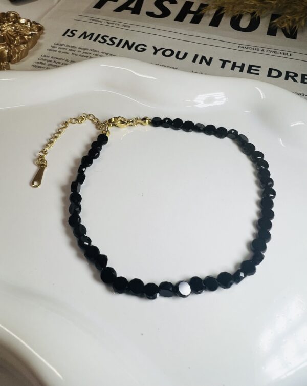 Black Iridescent Crystal