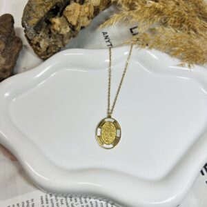 Οβάλ δίσκος Φαιστού & μάρμαρο