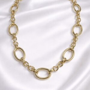 Halo Necklace Gold