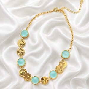 Aqua Gold Elegance